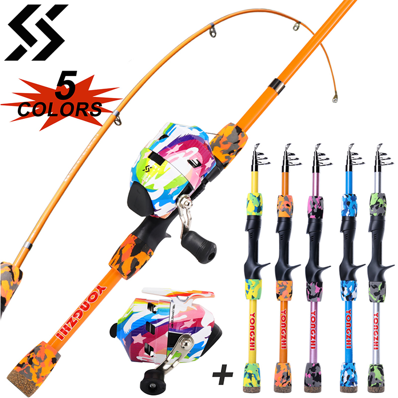 Fishing Line Spooler - Sougayilang-Moulinet de pêche télescopique pour enfants,