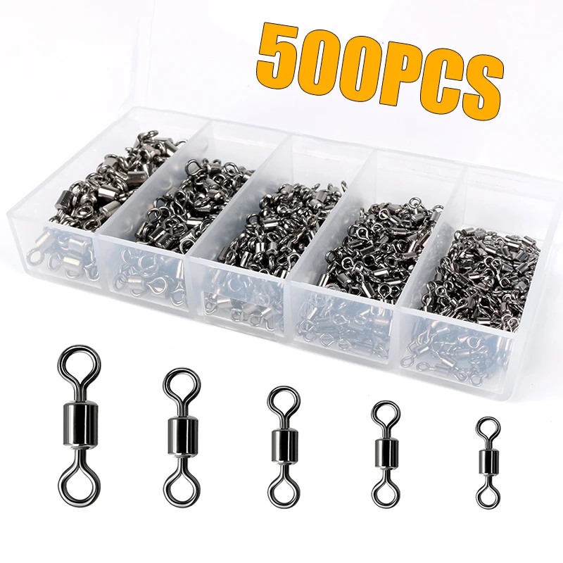 Saltwater Line - Kit de émerillons de pêche, roulement