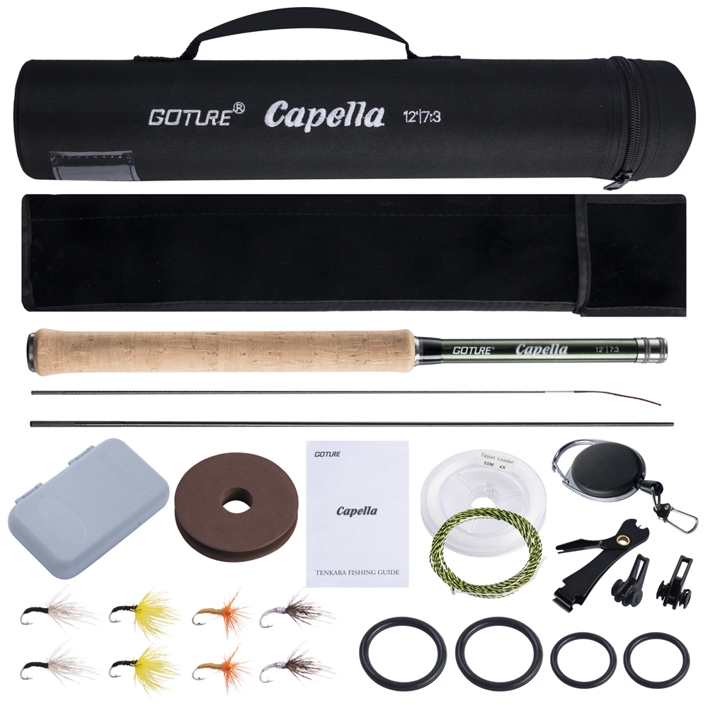 Goture Tenkara canne à pêche à - Saltwater Line avis et prix