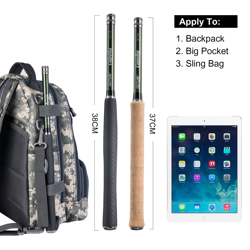 Goture Tenkara canne à pêche à - Saltwater Line avis et prix