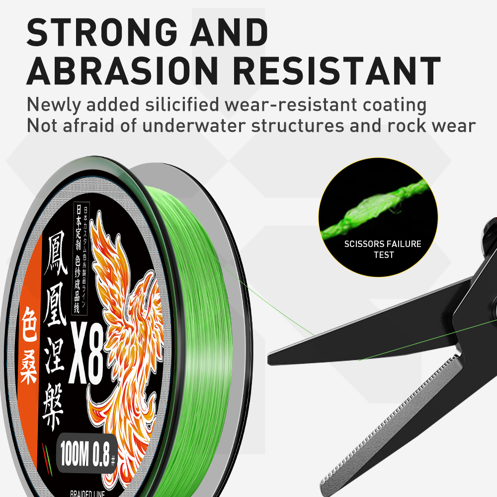 ZUKIBO Phoenix 8 brins PE tres - Ice Fishing Line avis et prix
